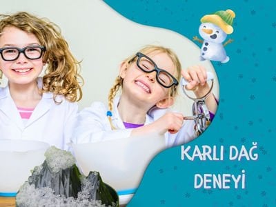 Karlı Dağ Deneyi - Süper Bilim ile Evde Deneyler