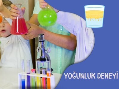 Yoğunluk Deneyi - Süper Bilim ile Evde Deneyler