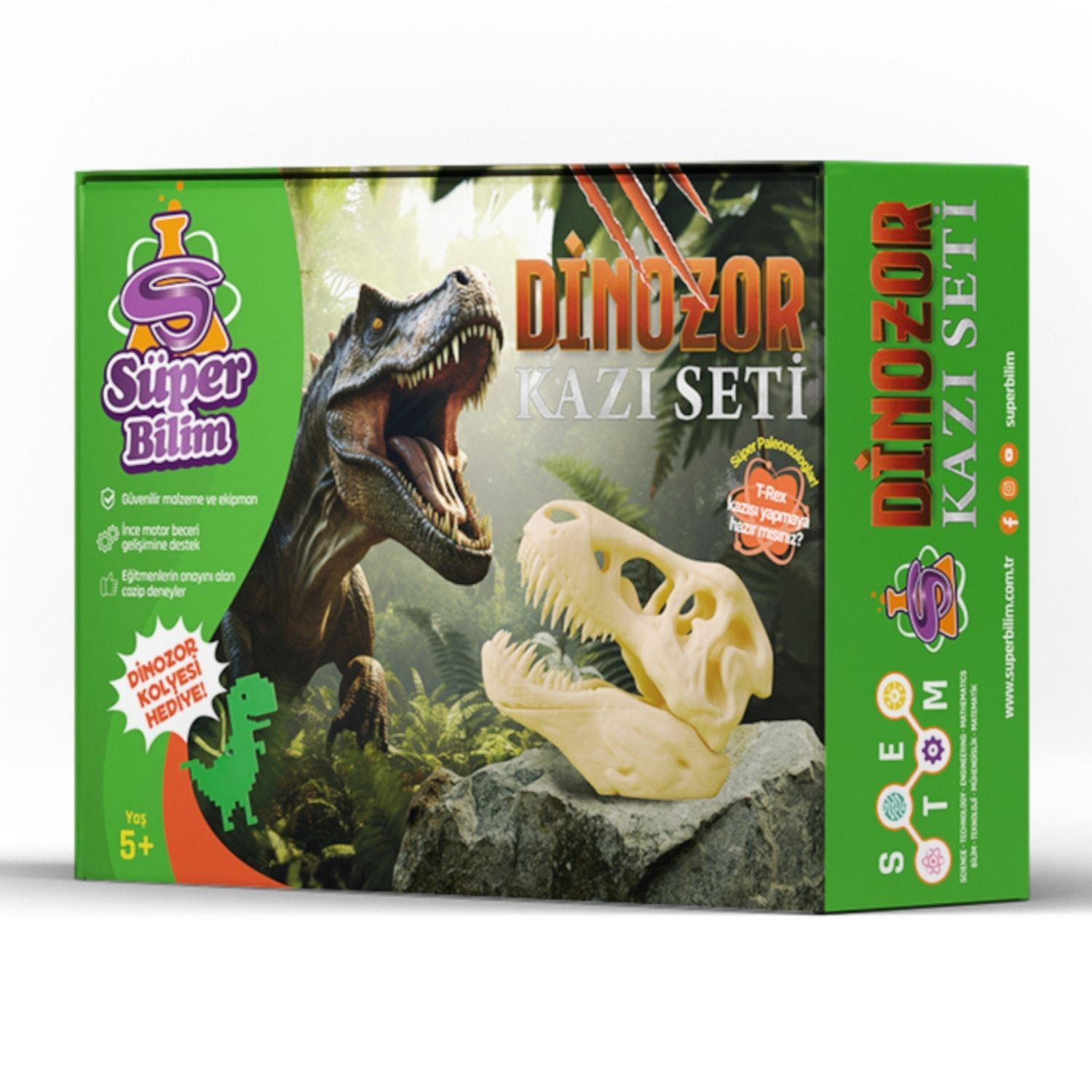 Süper Bilim Dinozor Kazı Seti