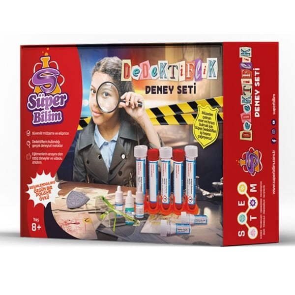 Süper Bilim Dedektiflik Deney Seti