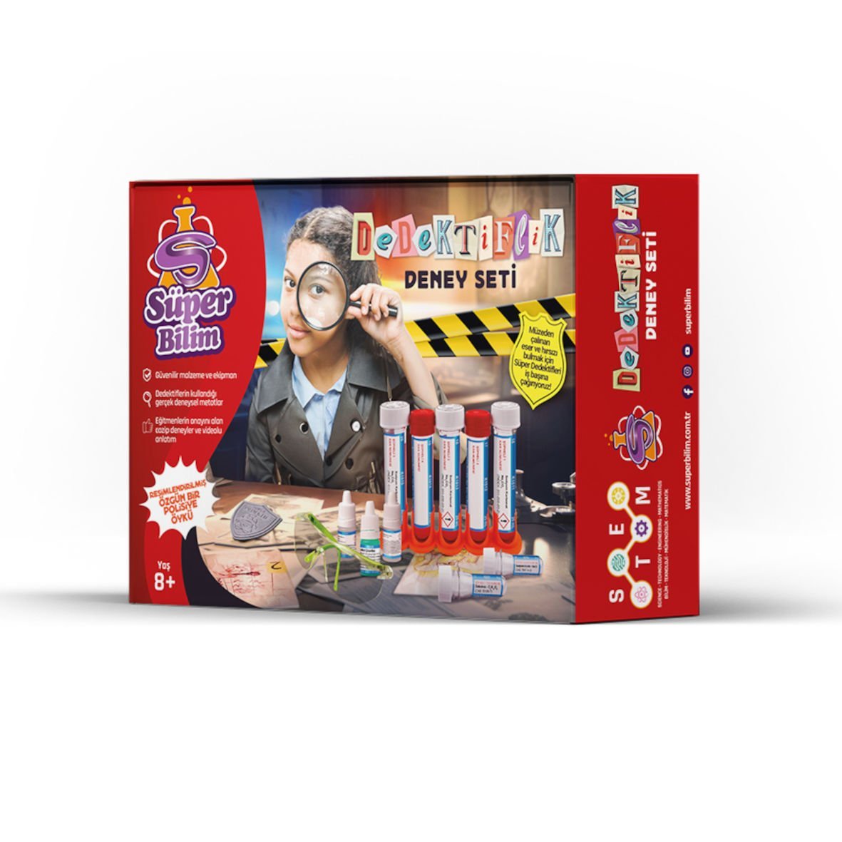 Süper Bilim Dedektiflik Deney Seti