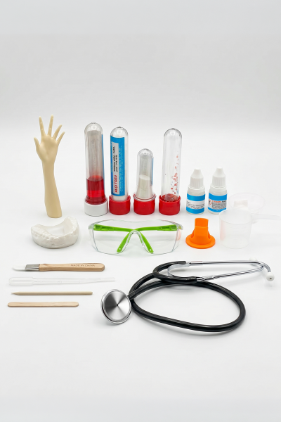 Süper Bilim Doktor Seti | STEM seti, çocuklar için eğitici, eğlenceli bilimsel deneyler