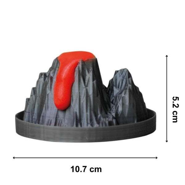 Volkanik Dağ Maketi