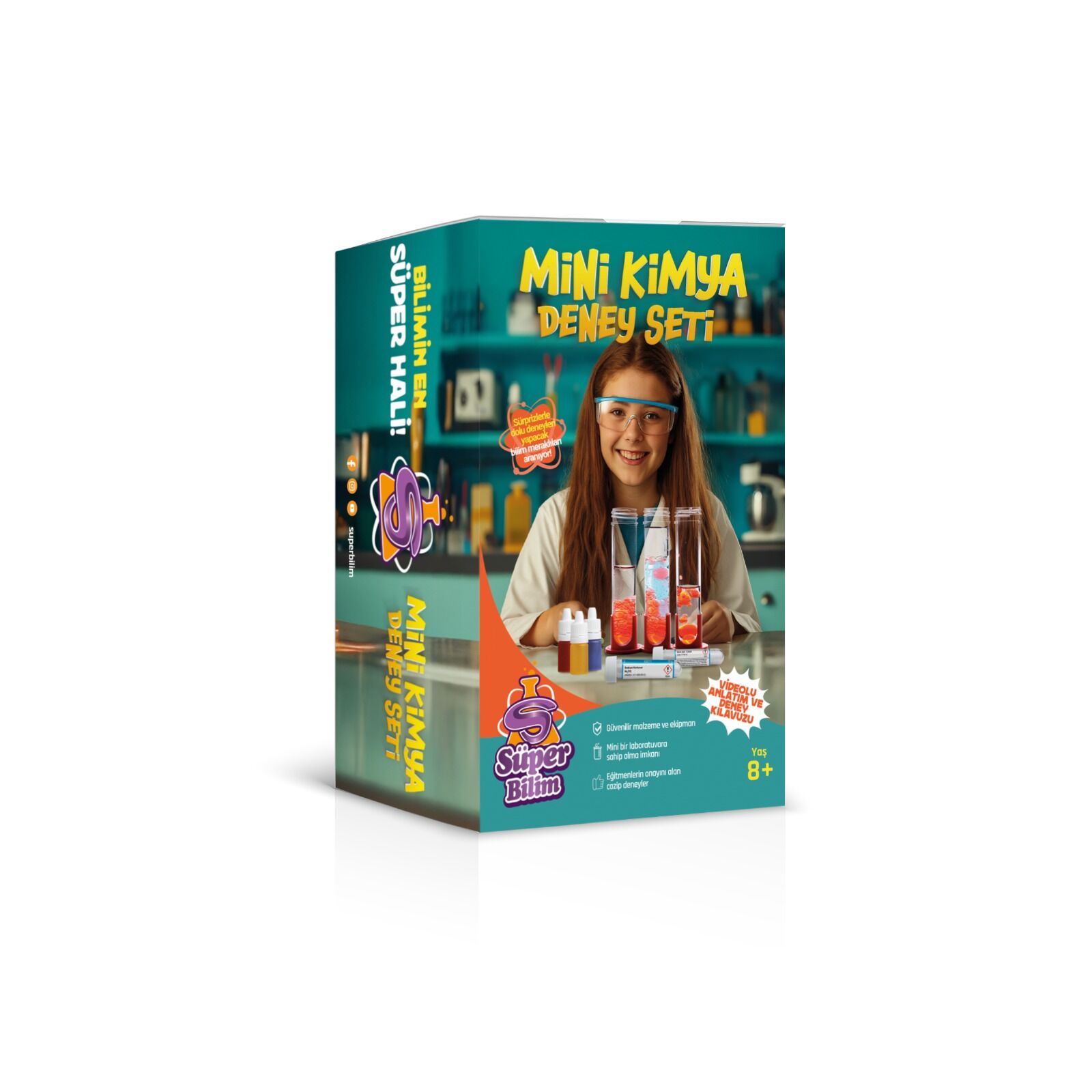 Süper Bilim Mini Kimya Deney Seti