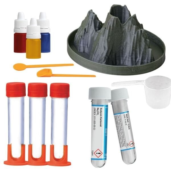 Renk Renk Lavlar Mini Deney Seti