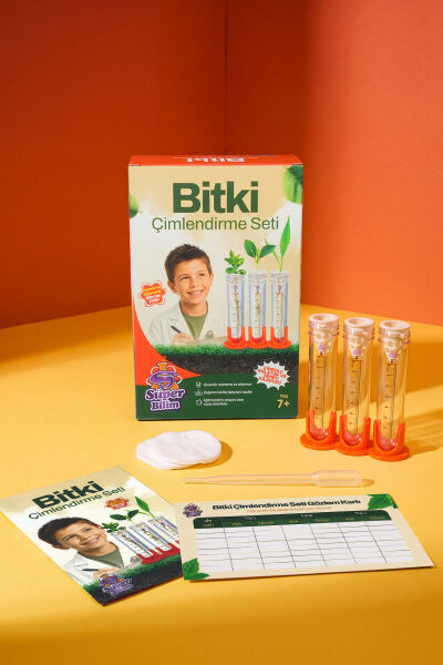 Süper Bilim Bitki Çimlendirme Seti | STEM seti, çocuklar için eğitici, eğlenceli bilimsel deneyler
