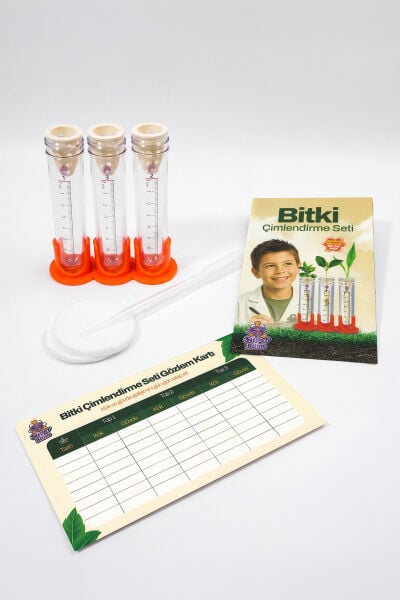 Süper Bilim Bitki Çimlendirme Seti | STEM seti, çocuklar için eğitici, eğlenceli bilimsel deneyler
